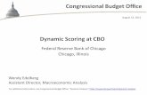 Congressional Budget Office · 2019-12-11 · CONGRESSIONAL BUDGET OFFICE 1 Overview New requirement for dynamic scoring CBO’s approach to analyzing effects of fiscal policy Case