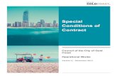 Special Conditions of Contract - City of Gold Coast · 11/4/2015  · provisional sum (including monetary sum, contingency sum and prime cost item) means a provisional sum made in
