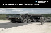 TECHNICAL INFORMATION UAV LANDING MAT (UAVLM) …...TECHNICAL INFORMATION UAV LANDING MAT (UAVLM) TECHNICAL INFORMATION INTEGRATED LOGISTICS SUPPORT. Integrated Logistics Support (ILS)