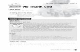 We Thank God in Many Ways • Lesson 12 Bible Point We Thank ...storage.cloversites.com/communitybiblechurch4/documents/2s lesson 12_6.pdf · Throughout the Old Testament, God’s
