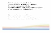 Enhancement of Methane Production From Anaerobic Digestion ... · anaerobic digestion, methane (CH 4), is a valuable biofuel, which can be converted into electrical energy for the
