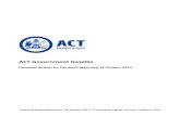 ACT Government Gazette · Closing Date: 5 November 2014 Details: Shared Services ICT are looking for an enthusiastic and skilled Project Manager. This Senior ICT Management position