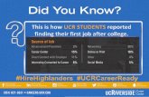 More than 80% of students who had full time jobs before ...students673.ucr.edu/docsserver/careercenter/18-19 Where are the Jo… · Current Job Market • Good! • Since 2017 unemployment