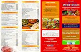 EST Since 2001 BIRYANI DISHES TANDOORI BREAD Meal Deal · Contemporary Indian & Bangladeshi Cuisine 39 St. Marys Road, Market Harborough Leicestershire LE16 7DS Take Away Menu (July