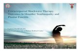 2 Extracorporeal shockwave Therapy. outcomes in shoulder ...staff.aub.edu.lb/~webthera/downloads/presentations/shockwave_therapy.pdf · Extracorporeal Shockwave Therapy. Outcomes