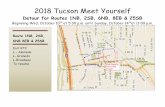 2018 Tucson Meet Yourself - Sun Tran€¦ · 2018 Tucson Meet Yourself . Detour for Routes 101X AM, 102X PM, 104X, 108X AM . Beginning Wed, October 10. th. at 5:30 p.m. until Friday,
