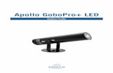 Apollo GoboPro+ LED · Apollo Design Technology, Inc. 3 260.497.9191 ApolloDesign.net Apollo GoboPro+ LED Outdoor Profile is supplied with one u-shaped bracket that can be mounted