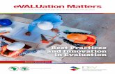 eVALUation Matters - African Development Bankidev.afdb.org/sites/default/files/documents/files... · Find eVALUation Matters at Q3 2019 Made in Africa Evaluations (Volume 1) Q4 2019
