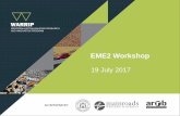 EME2 Workshop - Amazon S3 · Enrobés á Module Élevé Class 2 • EME2 = high modulus asphalt. • Mixes are produced using a hard-paving grade bitumen applied at a higher binder