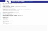 KathleenTucker Resume · 2018-09-01 · MAC and PC Adobe CS5 QuarkXPress Microsoft Word WORKING KNOWLEDGE: Adobe Acrobat css HTM L Microsoft Excel Microsoft PowerPoint . Title: KathleenTucker
