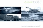 CONSTRUCTION & MINING CAPABILITIES - AxleTech...CONSTRUCTION & MINING CAPABILITIES HEAVY-DUTY THINKING FOR HEAVY-DUTY VEHICLES. AxleTech is a leading designer and manufacturer of drivetrain