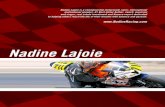 Nadine Lajoie - irp-cdn.multiscreensite.com€¦ · In 2011, she became a #1 best-selling author (Amazon/Dreams) with her first book ^Win the Race of Life…With Balance and Passion