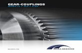 GEAR-COUPLINGSGear-Couplings Size selection Key connections see page 6 Shrink-fit connections see page 7 2. Max. plant shock torque Tmax [Nm] Tmax = plant shock torque or starting