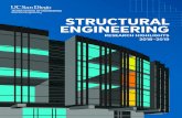 STRUCTURAL ENGINEERING€¦ · Structural Engineering is associated with a strong grasp of fundamentals honed through hands-on experimentation, numerical analyses, ... table for seismic