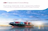 Turning trends into opportunities - Capgemini...Turning trends into opportunities ... For instance, Flexport, the first international freight forwarder and direct shipments customs