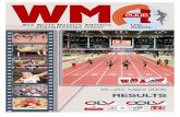 Dear Friends of Masters’ Athletics, · 2016-01-04 · Dear Friends of Masters’ Athletics, it was really a pleasure to host the 2nd World Masters Athletics Championship Indoor