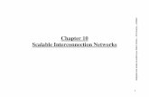 Chapter 10 Scalable Interconnection Networkscortes/mo601/slides/ch10_v1.pdf · Scalable Interconnection Networks 1. Adaptado dos slides da editora por Mario Côrtes – IC/Unicamp