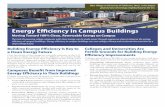 Energy Efficiency in Campus Buildings - …...Energy Efficiency in Campus Buildings Moving Toward 100% Clean, Renewable Energy on Campus The task of powering college campuses with