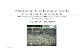 National Collegiate Soils Contest Handbook · Field Book for Describing and Sampling Soils, 3.0 (Schoeneberger et al., 20version : Soil 12), ... National Collegiate Soils Contest