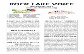 ROCK LAKE VOICE - users.zoominternet.netusers.zoominternet.net/~rocklakenorth/Nov2019NewsletterWeb.pdfalong Rock Lake Drive, as well as a guardrail placed on West Court to replace