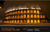 COLOSSEO ON FIRE: IL PROGETTO/THE PLANIl progetto consiste in un importante evento che coinvolge il più noto tra i monumenti antichi: Il Colosseo, simbolo della Roma imperiale, destinato