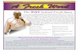 The WHY behind Fresh Start - Webs...Also on November 5, Fresh Start will host Family & Friends Night at 6:30 p.m. Family & Friends Night is time of fellowship and fun when church members