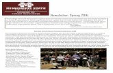 Newsletter: Spring 2016 - Mississippi State University · 2015 – 2016 Officers: -Forester – Andrew Etheridge -Associate Forester – Zachary Pardue -Secretary/Fiscal Agent –
