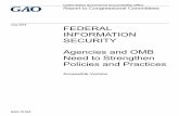 GAO-19-545, Accessible Version, Federal Information ... · effectively implementing their information security policies and practices. For example, most of the 16 agencies GAO selected