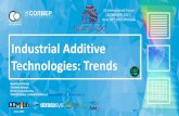 Industrial Additive Technologies: Trends2017.atomexpo.ru/mediafiles/u/files/materials... · Growth in the world market of 3D printers 91,6% 8,4% Low-end and Semi-professional Professional
