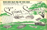 Houston Wholesale Jewelers 1958 Spring Summer Catalog · resale: Diamonds, Watches, Jewelry, Silverware (except plated flatware), Luggage, Leather Goods, Clocks, Binoculars, Theatre
