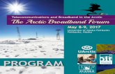 PROGRAM - University of Alaska system · search & rescue, healthcare, education and international cooperation. Today, we bring together educators, researchers and industry from across
