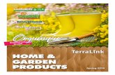 HOME & GARDEN PRODUCTS - Amazon S3 · 2019-11-14 · 2 Welcome Greetings, Retail Partners! Welcome to TerraLink’s 2020 Home & Garden catalogue. We are your complete source of lawn