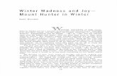 Winter Madness and Joy— Mount Hunter in Winteraac-publications.s3.amazonaws.com/documents/aaj/1981/PDF/AAJ_… · Winter Madness and Joy— ... high winds and thick clouds prevailed.
