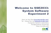 Software Experiment 2 - AndroBenchcsl.skku.edu/uploads/SSE2033S16/0-sse2033.pdf · 2016-03-08 · SSE2033: System Software Experiment 2 | Spring 2016 | Jin-Soo Kim (jinsookim@skku.edu)
