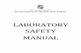LABORATORY SAFETY MANUAL - Texas Tech University · 2020-01-14 · The Laboratory Safety is a compilation of Texas Tech University safety policies Plan and procedures across scientific