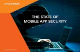 THE STATE OF MOBILE APP SECURITY - Beth.technology...The Open Web Application Security Project (OWASP) has identified the top 10 mobile app security risks. Of those identified, the