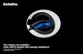 The future of mobility: How will it impact the energy industry? · 2018-12-05 · Truck Freightliner Inspiration HERE RideScout GlobeSherpa myTaxi Hailo Blacklane PayCash AutoGravity