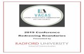 Presented by - Radford University · Beth Waggenspack, Virginia Tech CHBS 1016 2e. Redrawing Boundaries on Communication Internships Ida Domingo, Radford University Aaliyah Gray,