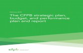 February 2015 The CFPB strategic plan, budget, and ... · 6 CFPB STRATEGIC PLAN, BUDGET, AND PERFORMANCE PLAN AND REPORT Overview of the CFPB The Bureau of Consumer Financial Protection,