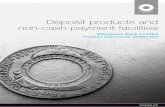 Deposit products and non-cash payment facilities · 2020-05-18 · Contents Deposit products and non-cash payment facilities 4 Key features and important information 5 A. Fees and