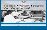 Indus Water Treaty: An Appraisal...Indus Water Treaty: An Appraisal | 4 I -Introduction Above Statement by David Lilienthal brings out the reality of agrarian societies. In fact in