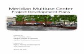 Meridian Multiuse Center - Amazon Web Services Meridian Multiuse...Meridian Multiuse Center Project Development Plans Prepared for City of Meridian, Idaho Meridian Chamber of Commerce