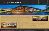ATRIO FACT SHEET - justahotels.com · banquet halls, which are ideal for hosting corporate events and family celebrations. Our in-house restaurant, Breeze - caters to all taste palates