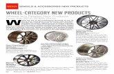 Wheel-Category New Products · 2017-02-01 · 54 Februar 201 SEMA News SEMA n WHEELS & ACCESSORIES NEW PRODUCTS RSVForged Vipmodular RXV 949-335-5599 PN: RXV Sizes: 17–24 in. Widths: