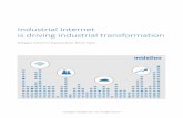 Industrial Internet is driving industrial transformation Industrial Internet game to your competition