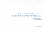 Implementation of a modern digital Library at The Ohio ...Discovery Services/Localized Application The Discovery Services/Applications level is where interface components are designed