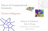 Flavor of Computational Geometry Voronoi Diagramsshireen/pdfs/tutorials/Elhabian_vor10.pdfFlavor of Computational Geometry Voronoi Diagrams Shireen Y. Elhabian Aly A. Farag University