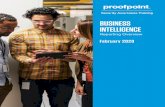 Business Intelligence Reporting Overview - Proofpoint, Inc. · PROOFPOINT | BUSINESS INTELLIGENCE REPORTING OVERVIEW 1 ... Quickly identify security risk at the organization, department,