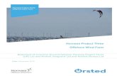 Hornsea Project Three Offshore Wind Farm... · parties in relation to the proposed Development Consent Order (DCO) application for the Hornsea Project Three offshore wind farm ('the