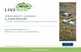 PROJECT H2020 LIVERUR · 1 PROJECT H2020 LIVERUR Living Lab Research Concept in Rural Areas DELIVERABLE 6.1: Report on the roundtables This project has received funding from the European